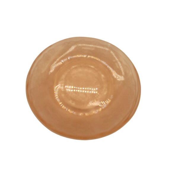 Set of 3 Vintage Macbeth Evans Dogwood Pink Depression Glass Saucers 6" - Picture 4 of 6